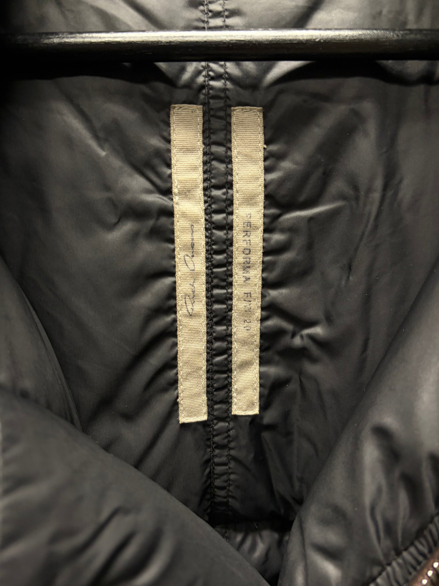 AW2020 Rick Owens ‘Performa’ Jumbo ‘IES’ Down Filled Puffer Jacket