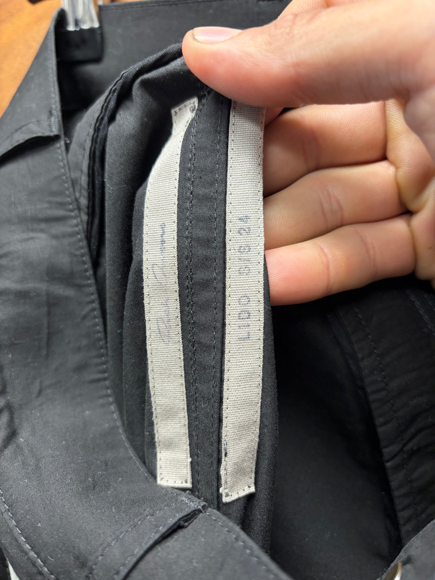 SS2024 Rick Owens ‘Lido’ Banana Cut Flared Leg Pants