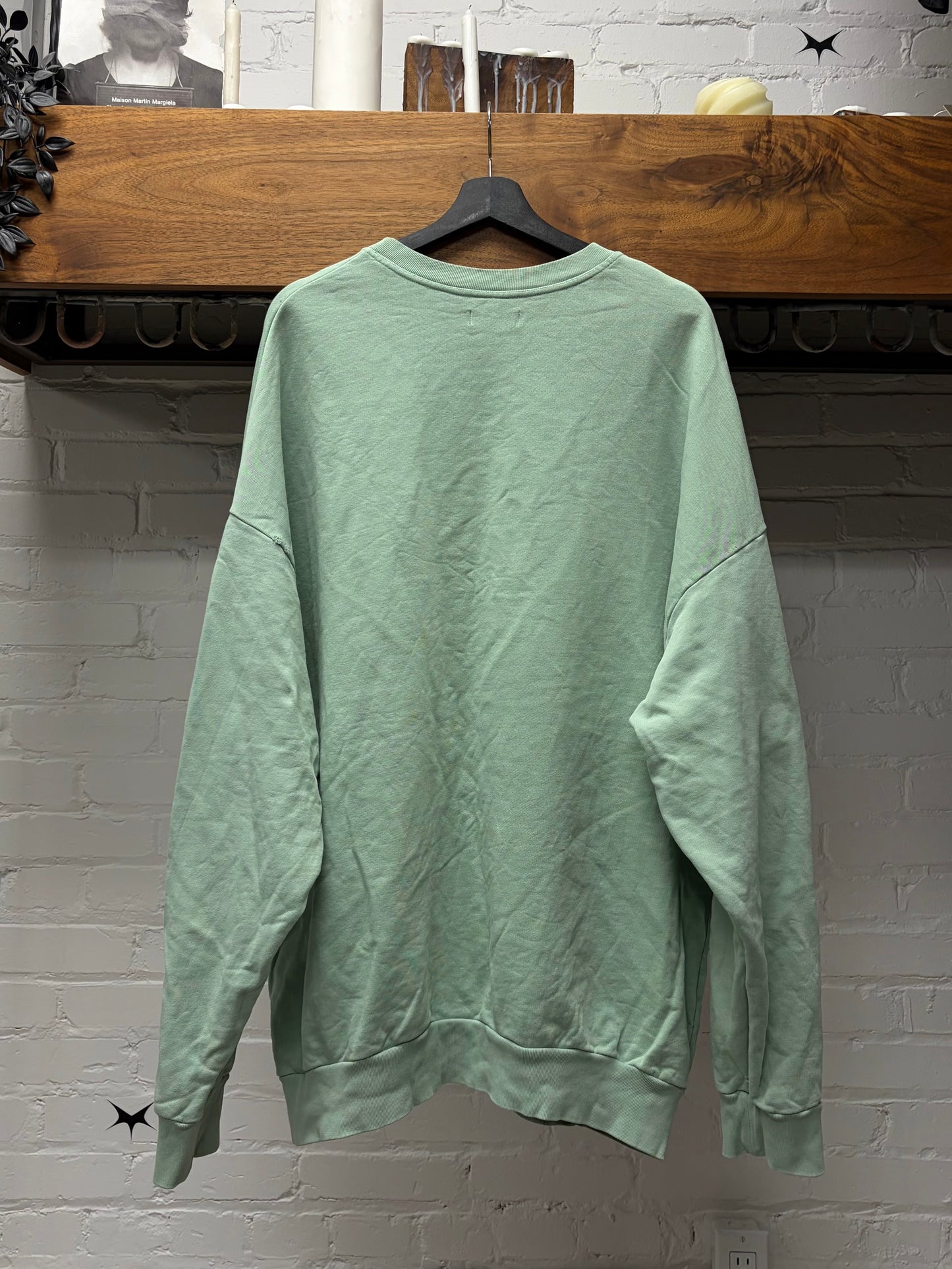 Raf Simons Archive Redux ‘Nebraska’ Mint Crewneck Sweatshirt