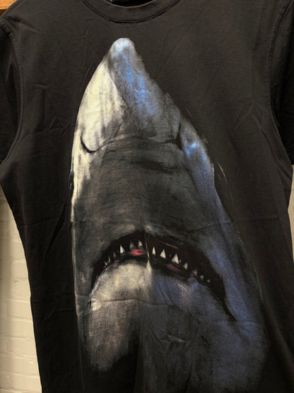 AW2017 Givenchy by Ricardo Tisci ‘Shark’ Black Graphic T-Shirt