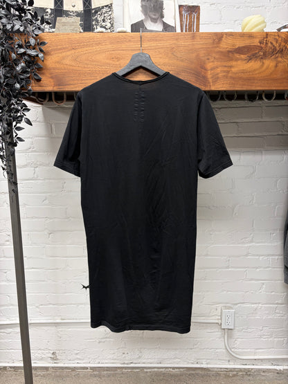 Rick Owens DKRSHDW ‘Level’ Black Jersey Cotton T-Shirt