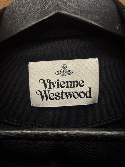 Vivienne Westwood Orb ‘Spray Paint Logo’ Black Graphic Sweatshirt