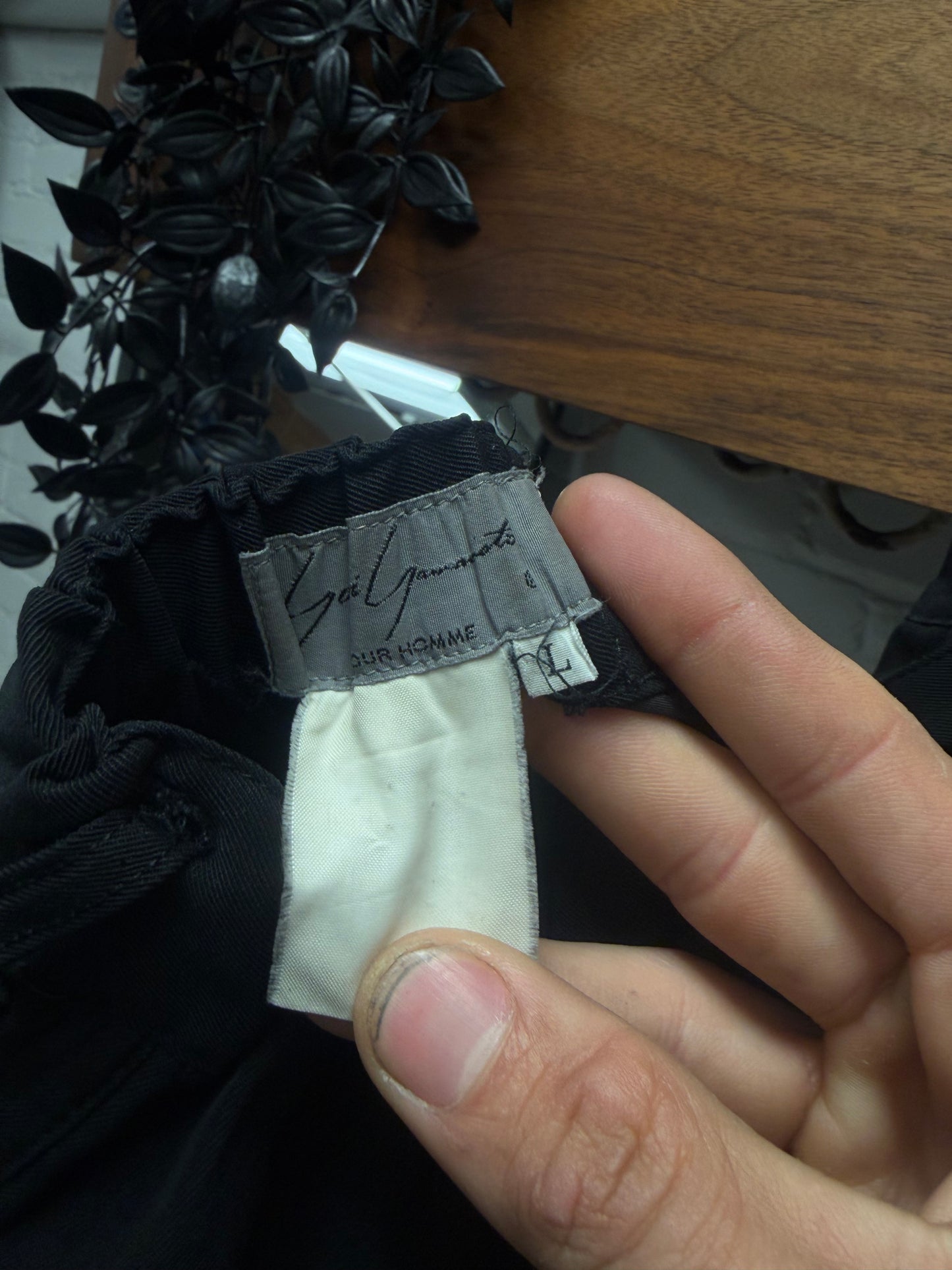 Yohji Yamamoto Pour Homme ‘Tearaway Style’ Wide Leg 4/5 Length Shorts