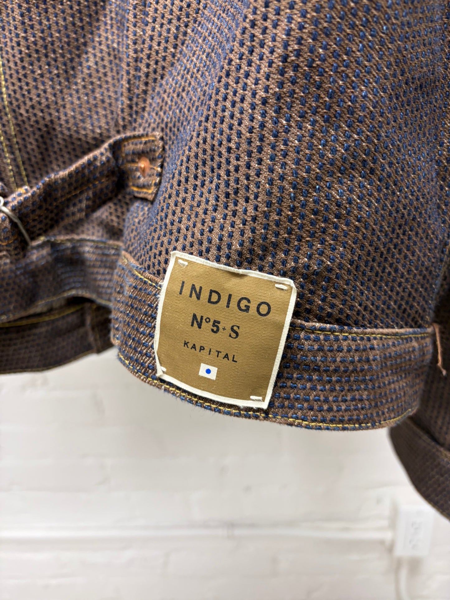 Kapital Brown Denim ‘Century’ Trucker Jacket
