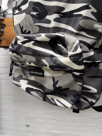 AW2024 Balenciaga ‘Snow Camouflage’ Backpack