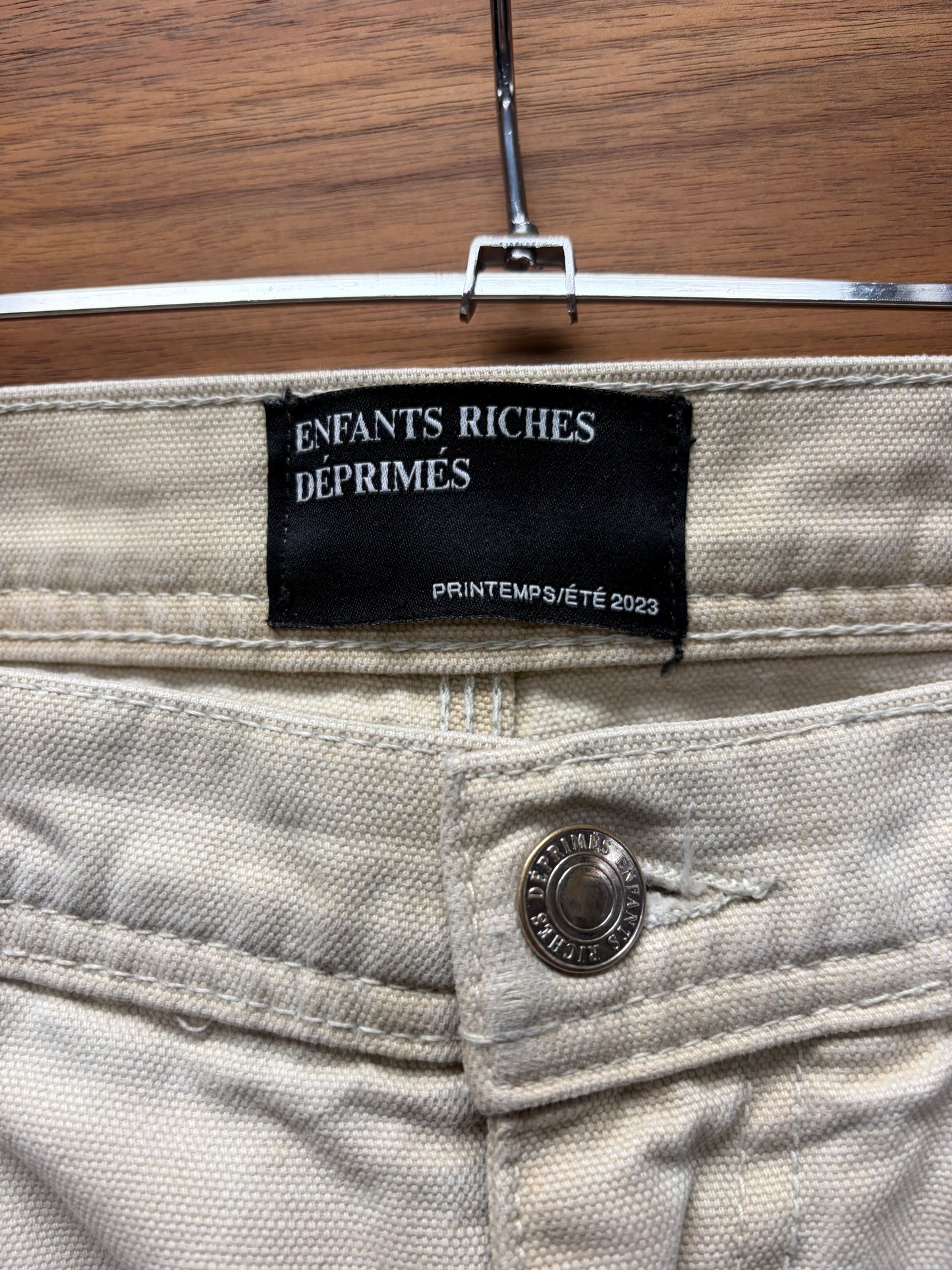 SS2023 Enfants Riches Deprimes ‘Car Crash’ Carpenter Denim