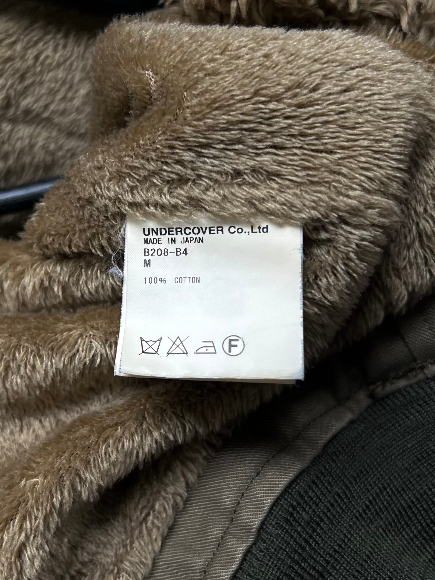 AW2005 Undercover ‘Arts & Crafts’ Shearling Lined Bomber Jacket