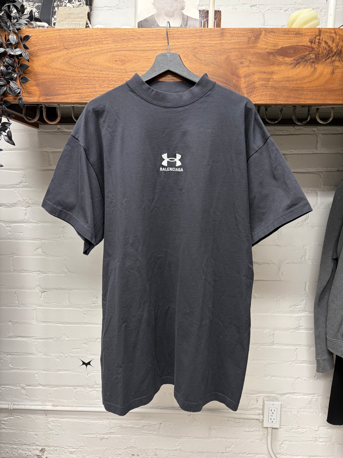 SS2025 Balenciaga x Under Armour Embroidered Logo T-Shirt