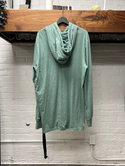 Rick Owens DRKSHDW ‘Aqua’ Blue Pullover Hoodie