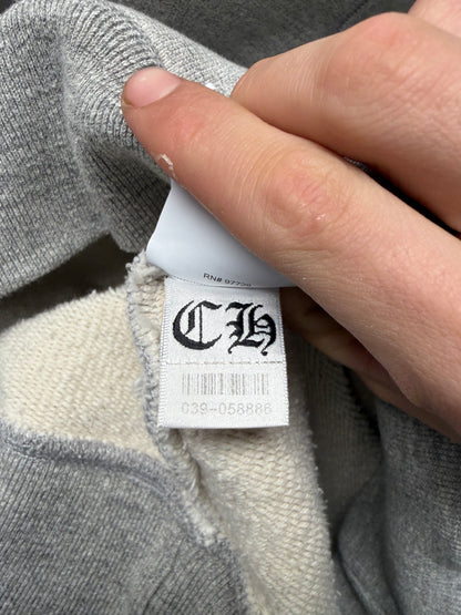 Chrome Hearts ‘Triple Cross’ Grey/Black CH Heavy Weight Hoodie