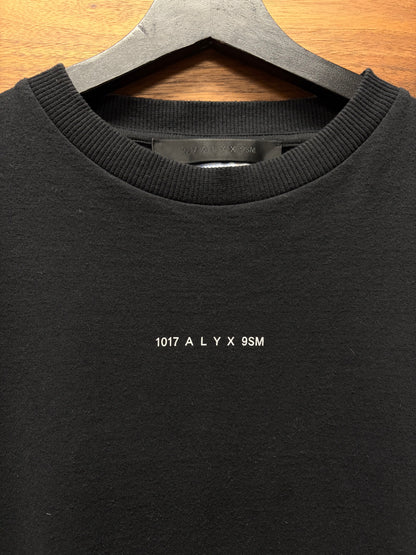 1017 Alyx 9SM Black Minimal Logo T-Shirt