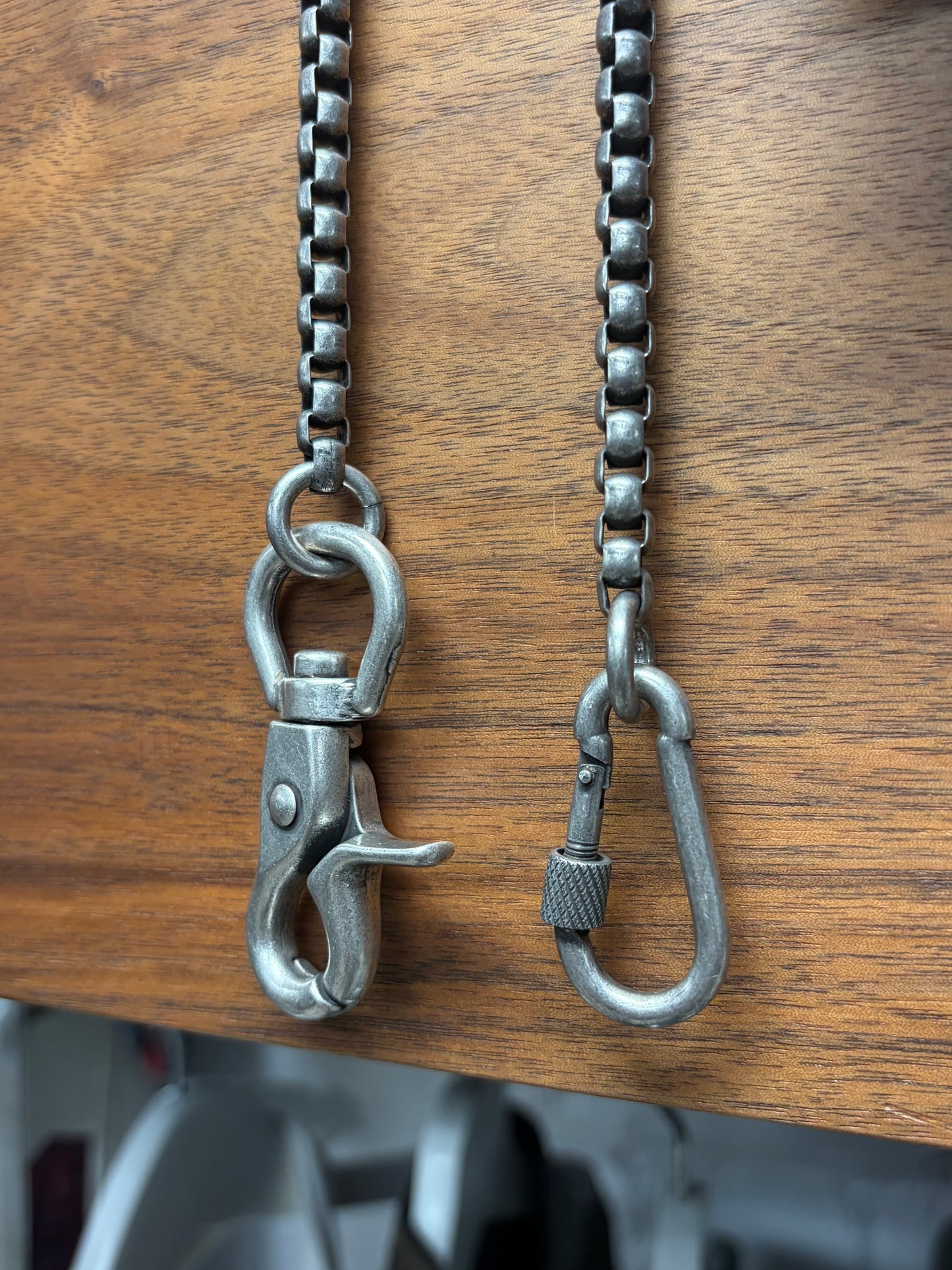 Yohji Yamamoto ‘S’yte’ Silver Tone Lobster Clasp Wallet Chain
