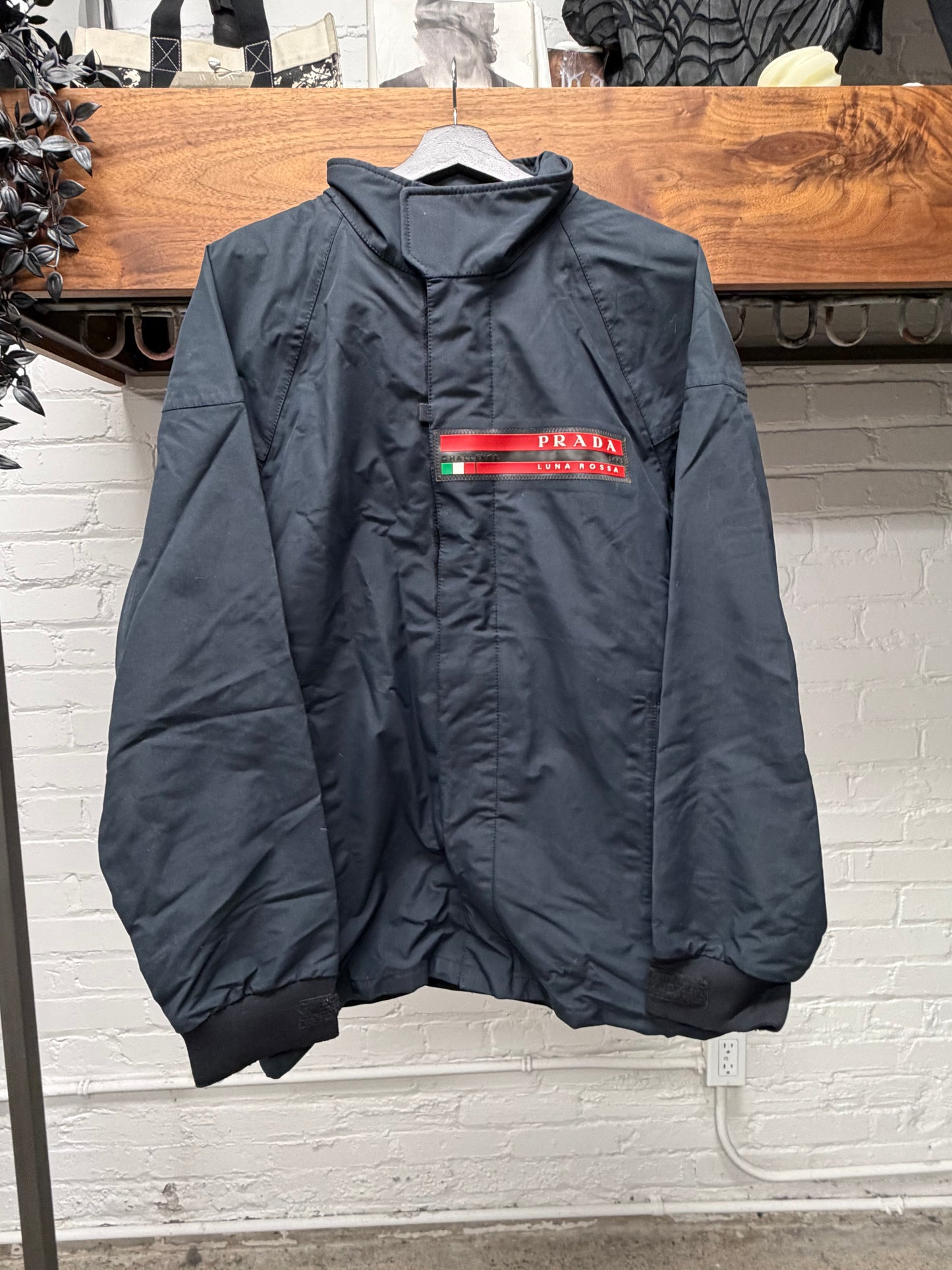 2003 Prada Sport Navy Blue Ski Racing Parka