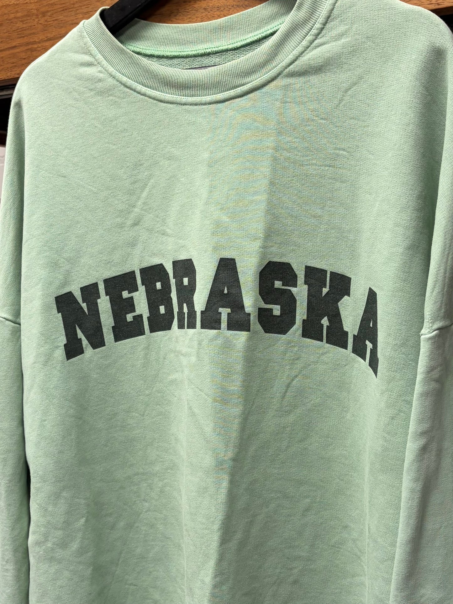 Raf Simons Archive Redux ‘Nebraska’ Mint Crewneck Sweatshirt