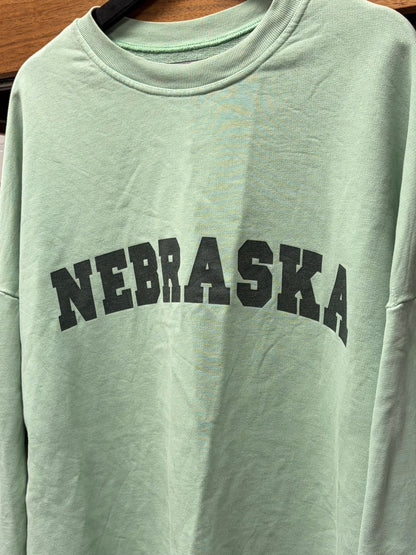 Raf Simons Archive Redux ‘Nebraska’ Mint Crewneck Sweatshirt