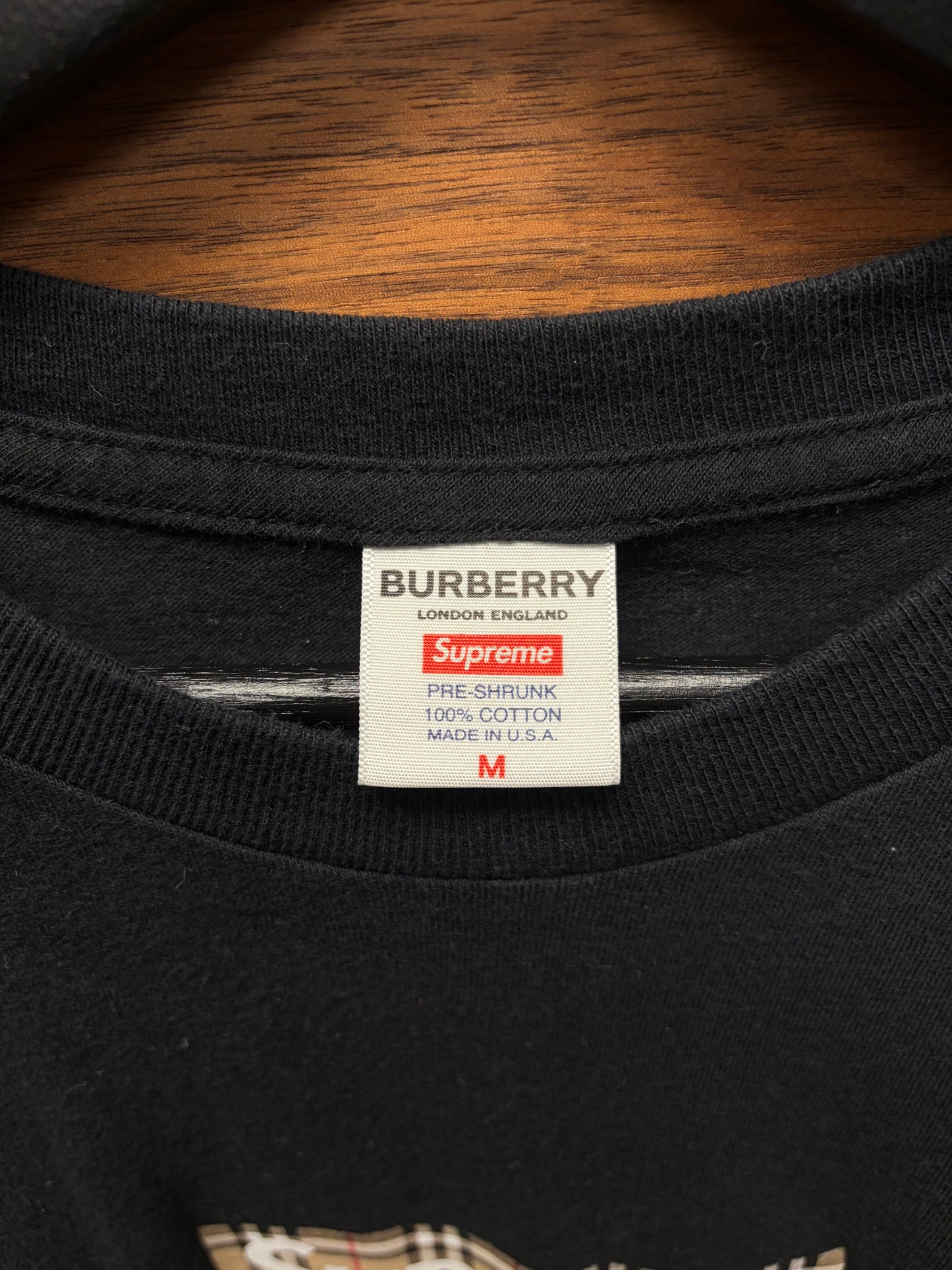 SS2022 Supreme x Burberry Box Logo T-Shirt