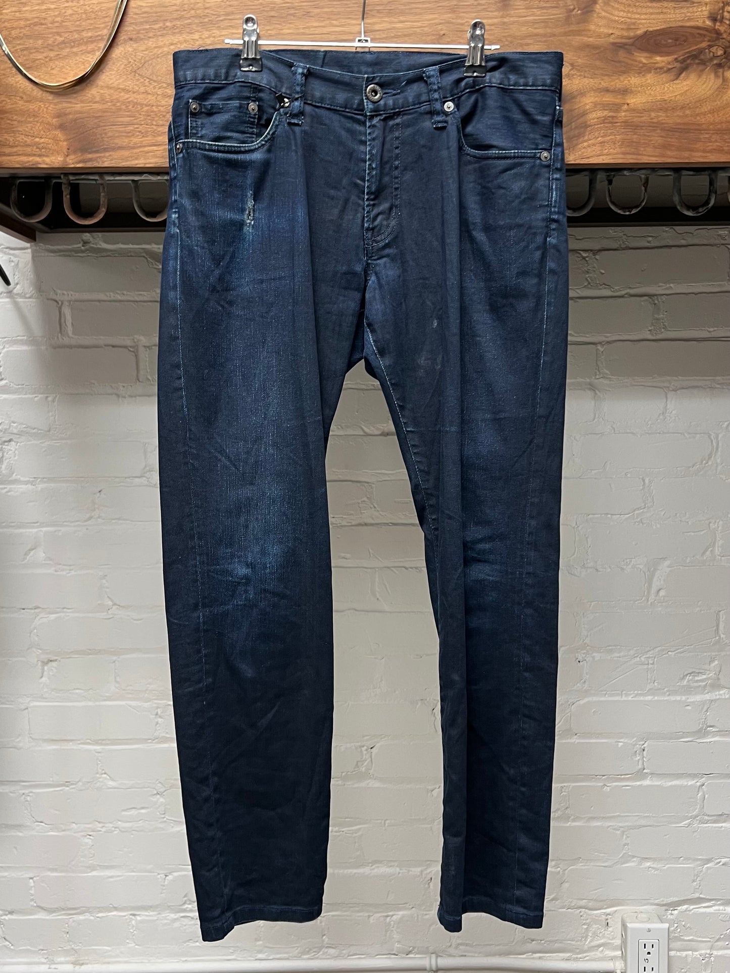Hysteric Glamour Slim/Skinny Blue Denim