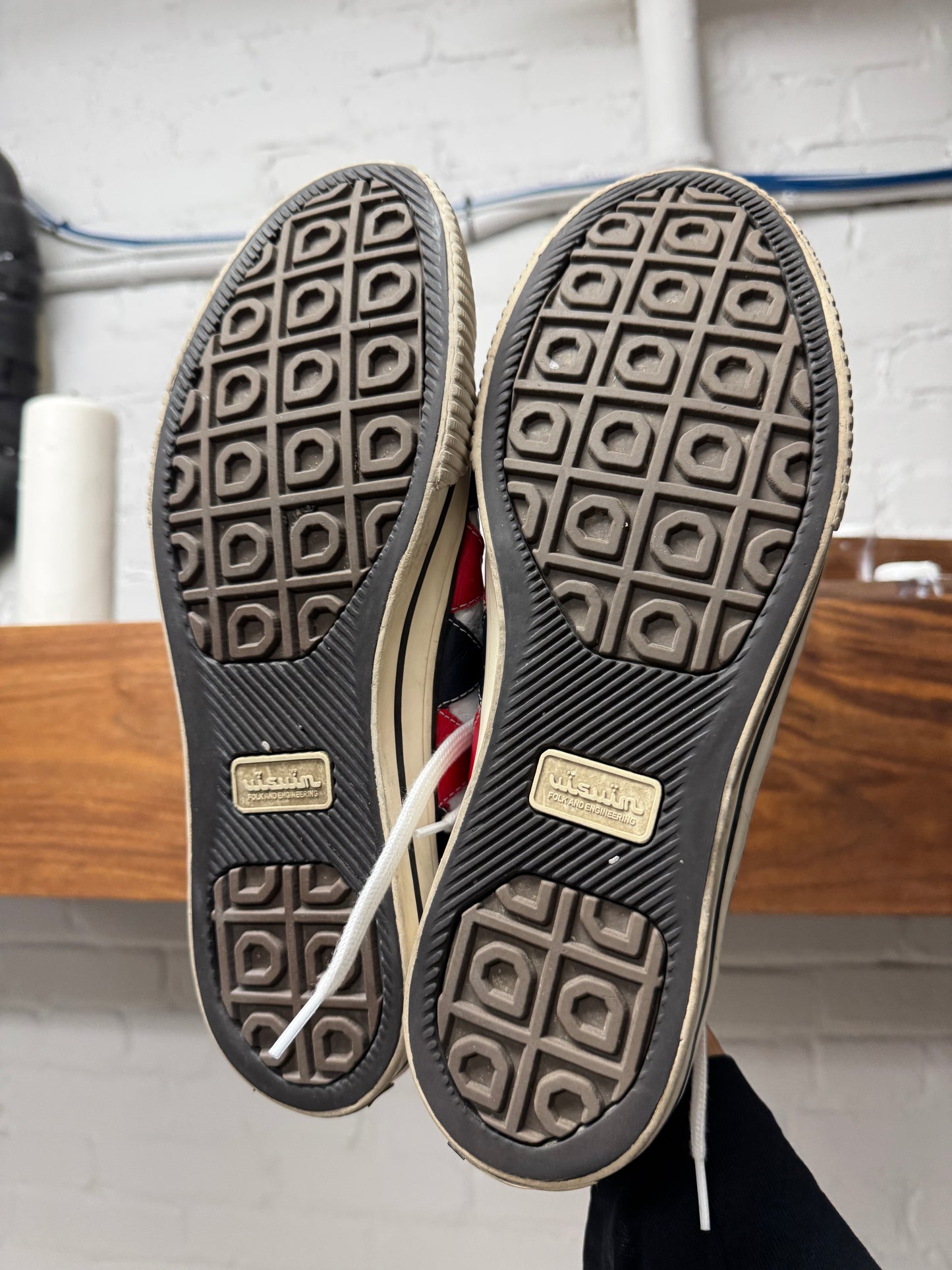 Visvim ‘Keifer’ Leather High Top Sneakers
