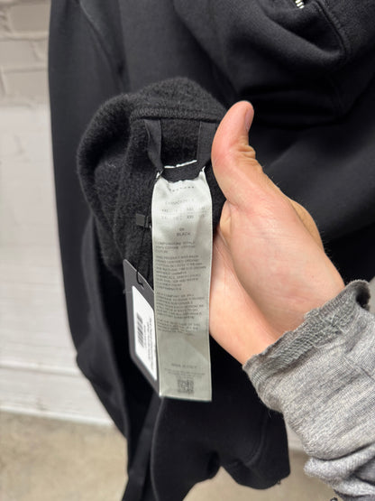 Rick Owens ‘Gimp’ Black Full-Zip Cotton Hoodie