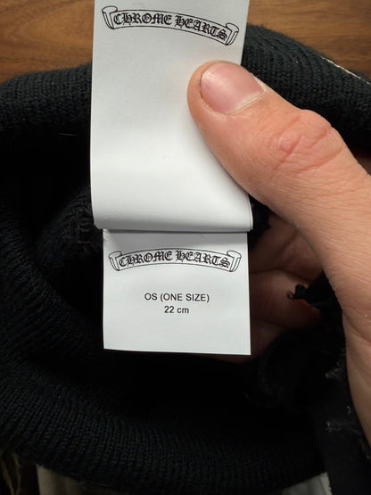 Chrome Hearts ‘CH Logo’ Black Beanie