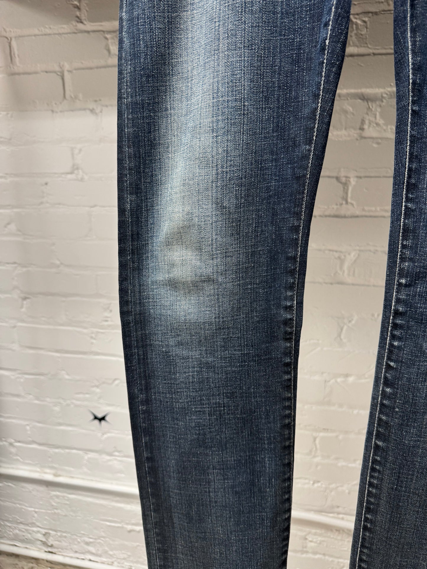 Dior Homme Raw Blue ‘Unaltered’ Skinny Denim