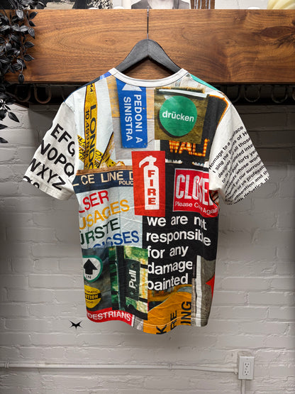 SS2020 Junya Watanabe ‘Road Signs’ Graphic T-Shirt