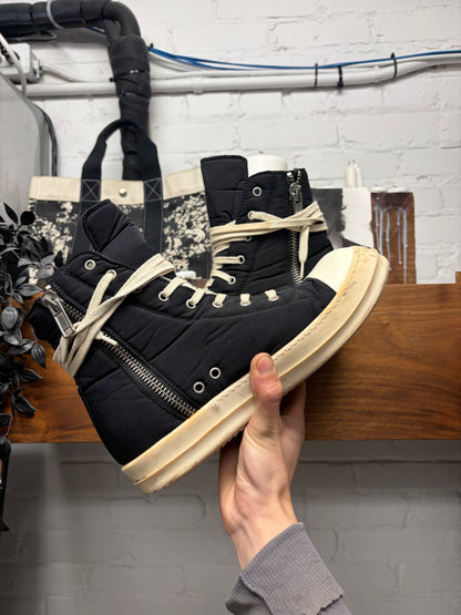 Rick Owens DRKSHDW Padded ‘Ramones’ High Top Sneakers