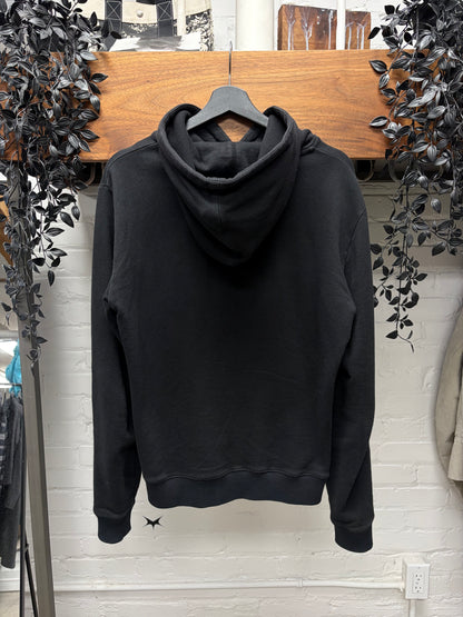 2018 Saint Laurent ‘Everything Now’ Red/Black Box Logo Hoodie