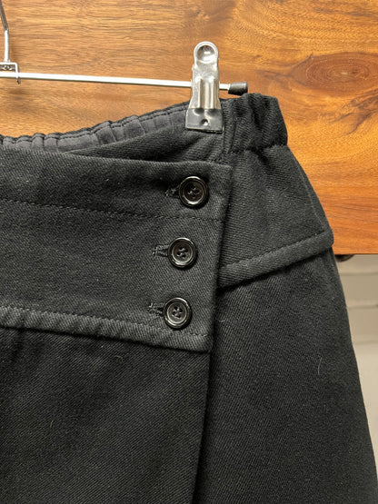 2010 Comme Des Garçons Skirted Wide Leg Skirted Shorts