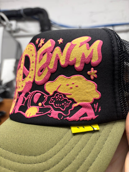Kapital ‘The Denim Died’ Snap-Back Trucker Hat