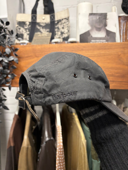 SS2020 Supreme x Barbour Black ‘Box Logo’ 5 Panel Hat