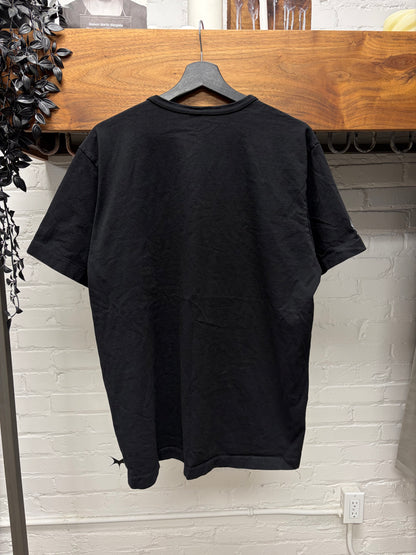 Chrome Hearts Embroidered ‘Eye Chart Logo’ Black Short Sleeve T-Shirt