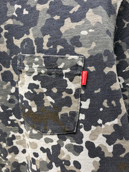 SS2019 Supreme Blue Camo ‘Pocket Logo’ T-Shirt