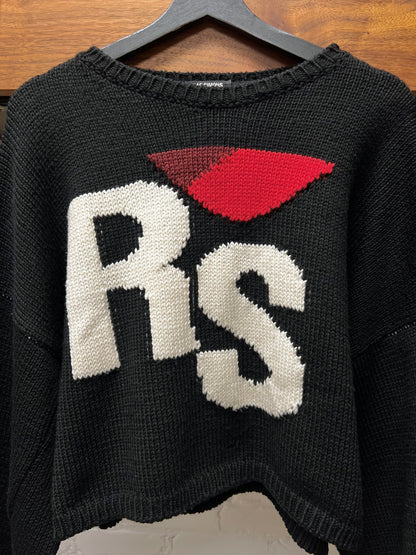 AW2017 Raf Simons ‘I Love Ny’ Drop Shoulder Oversized Knit Sweater