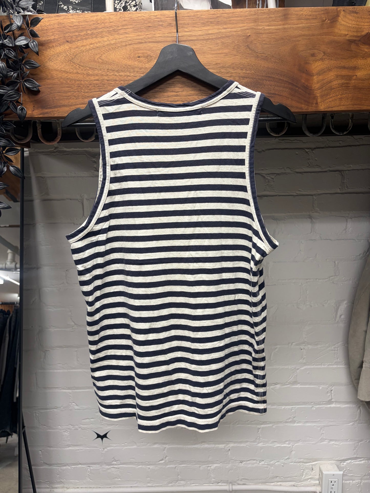 Junya Watanabe Striped Black/White ‘Sailor’ Tank Top