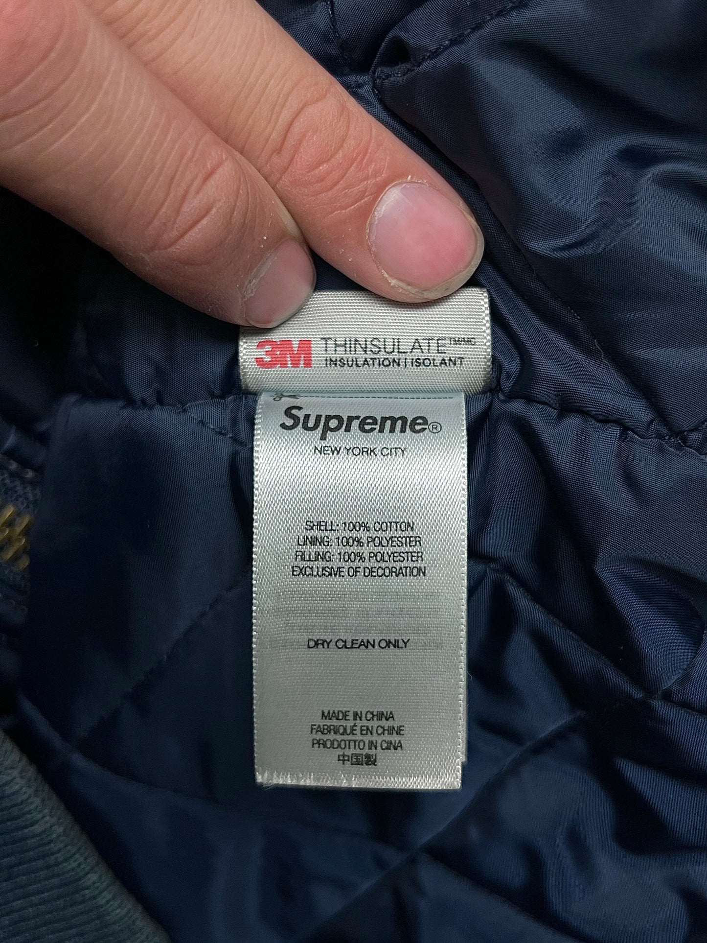 SS2025 Supreme Bandanna Jacquard Denim Hooded Work Jacket