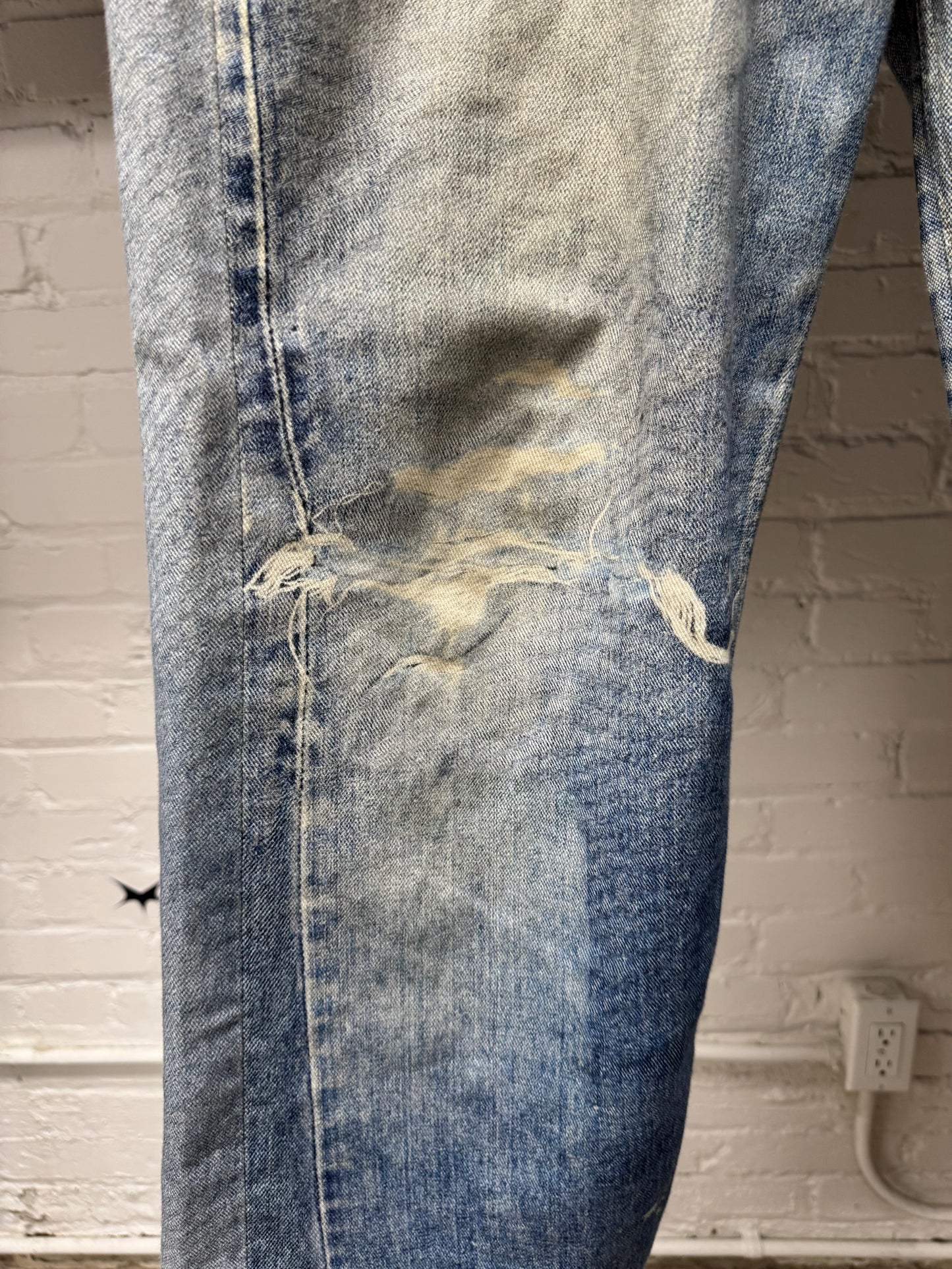 Our Legacy Trompe L’œil ‘Third Cut’ Digitally Distressed Denim
