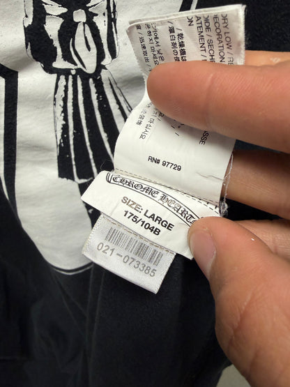 Chrome Hearts Foti ‘Keyhole’ Black/White Graphic T-Shirt