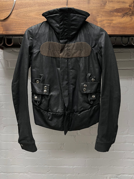 2003 Rick Owens Olmar & Mirta ‘Scuba’ Leather Jacket