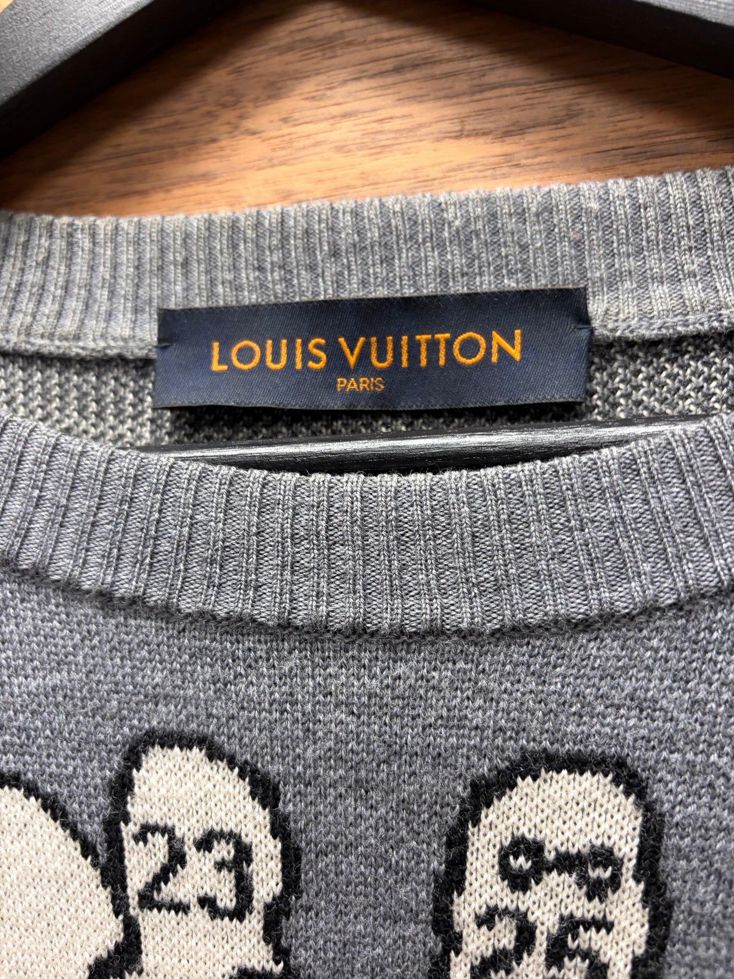 Pre-SS2020 Louis Vuitton by Virgil Abloh ‘Studio’ Jacquard Knit Sweater