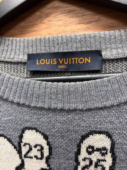 Pre-SS2020 Louis Vuitton by Virgil Abloh ‘Studio’ Jacquard Knit Sweater